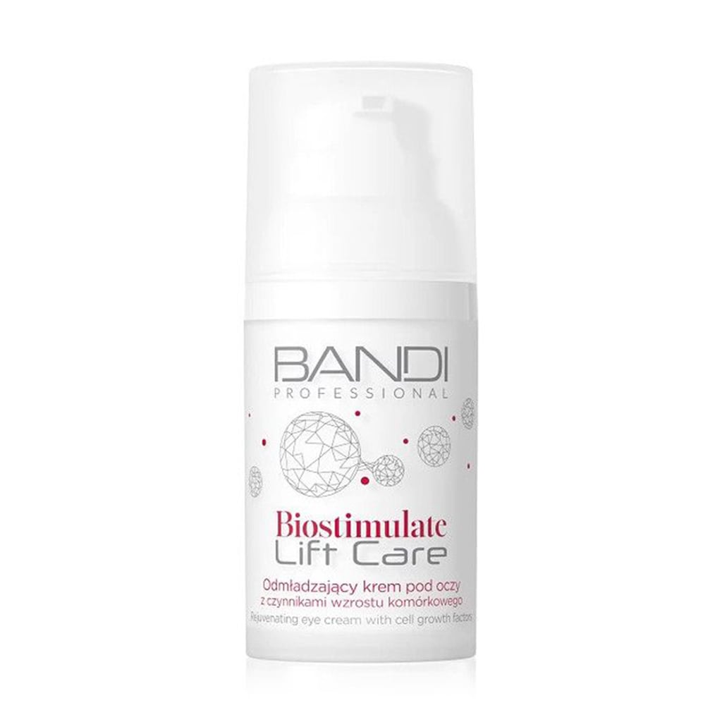 Омолоджувальний крем для шкіри навколо очей Bandi Professional Biostimulate Lift Care Rejuvenating Eye Cream With Cell Growth Factors, 30 мл